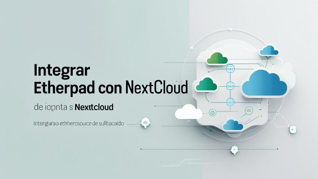 Integrar Etherpad con Nextcloud: guía completa 2025