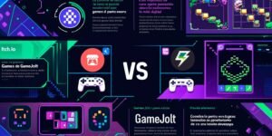 Itch.io vs GameJolt: ¿dónde publicar tu juego indie?