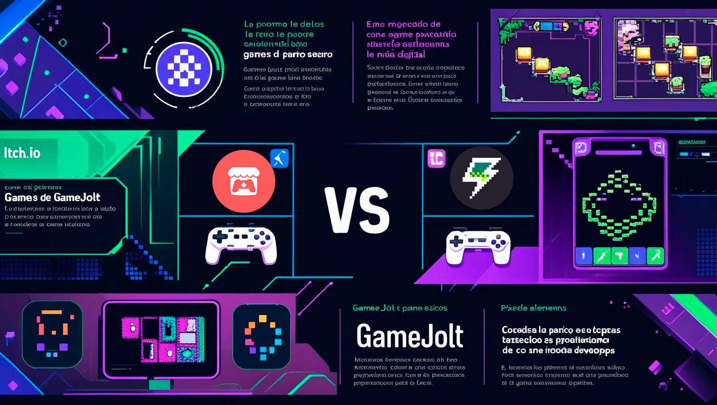 Itch.io vs GameJolt: ¿dónde publicar tu juego indie?
