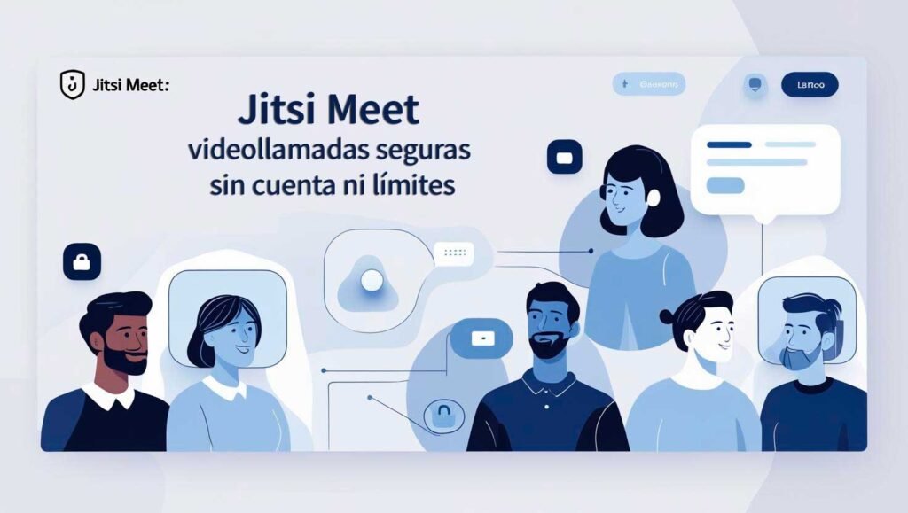 Jitsi Meet: videollamadas seguras sin cuenta ni límites
