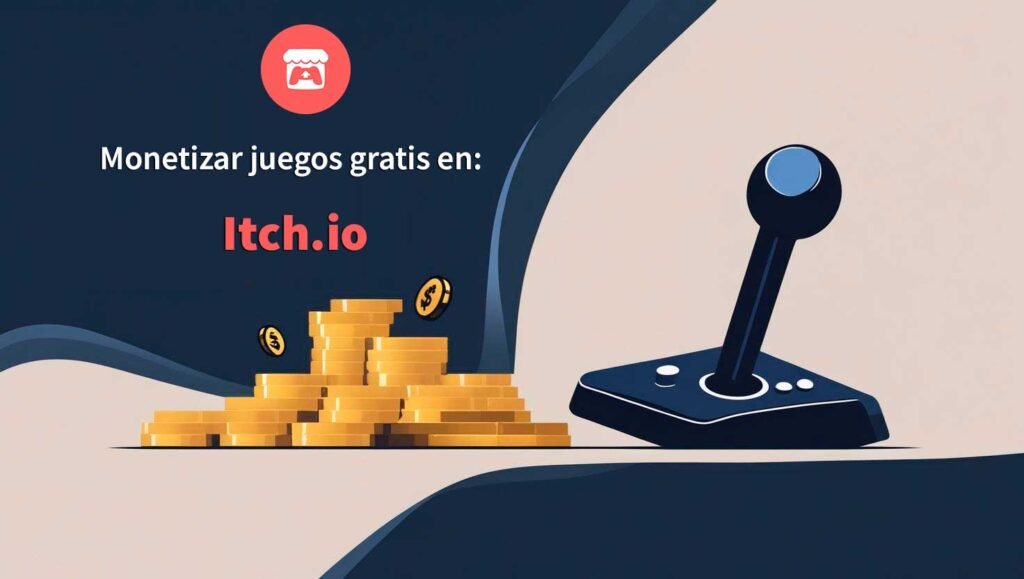 Monetizar juegos gratis en itch.io