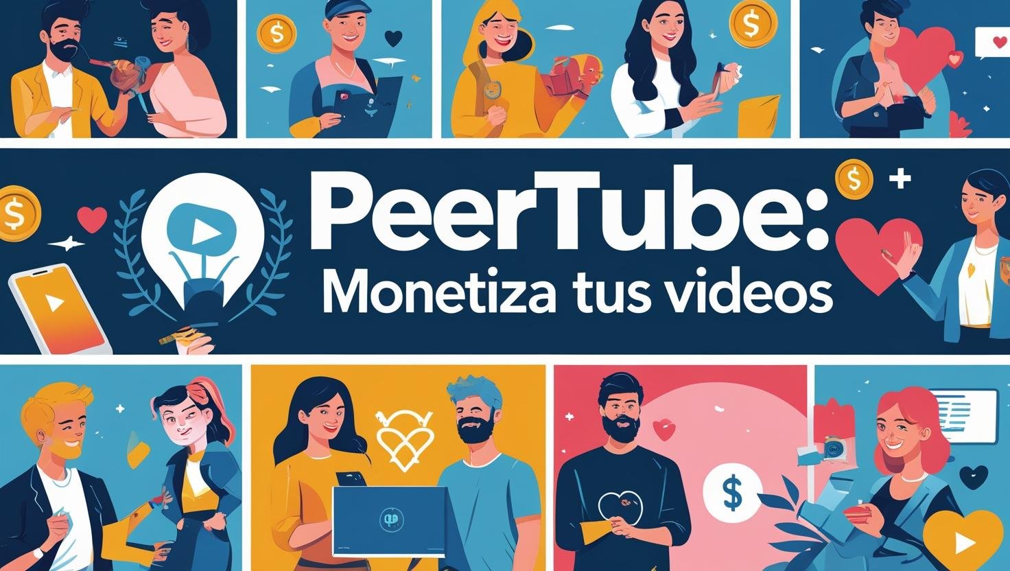 PeerTube: monetizar tus videos sin anuncios ni censura
