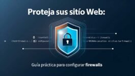 Protege tu sitio web: Guía práctica para configurar firewalls