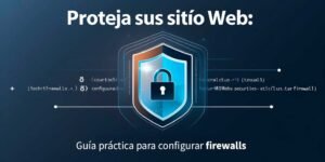 Protege tu sitio web: Guía práctica para configurar firewalls