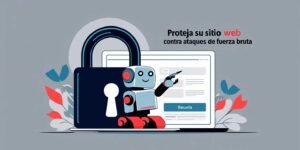 Protege tu sitio web de ataques de fuerza bruta