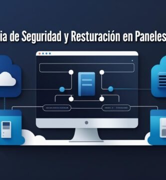 Respaldo y restauración en paneles web: estrategias efectivas