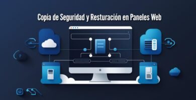 Respaldo y restauración en paneles web: estrategias efectivas