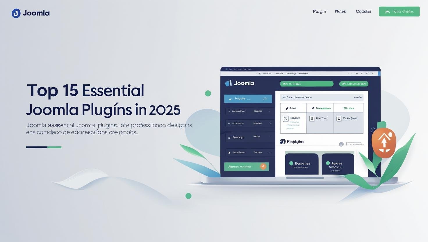 Top 15 plugins para Joomla en 2025 que realmente valen la pena