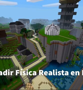 física realista en Minetest