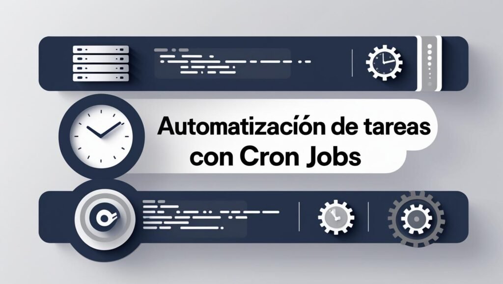 utomatización de tareas en paneles: Cron Jobs y más