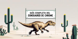 Jugar al dinosaur game