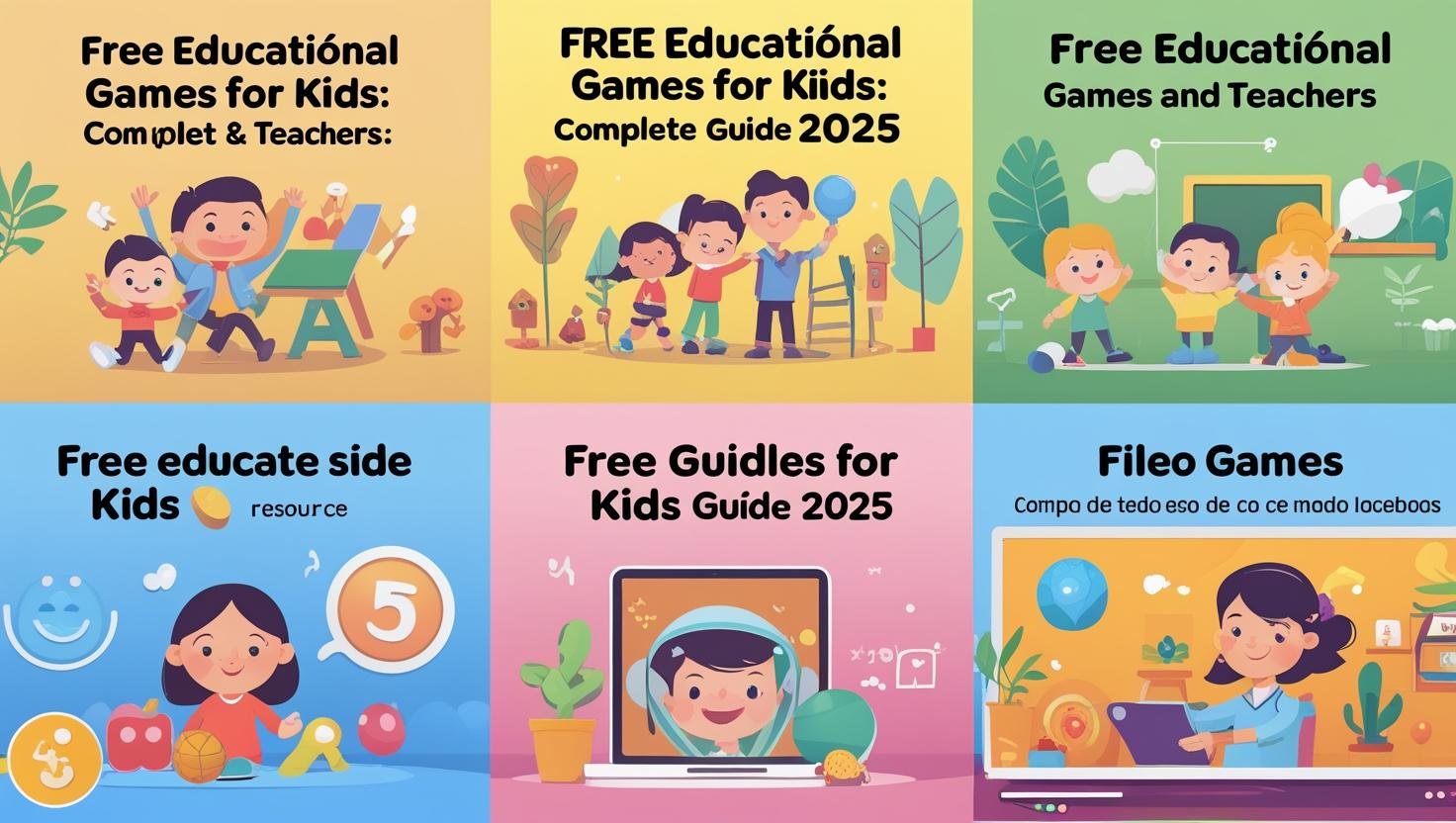 Juegos educativos gratis para niños: guía completa 2025