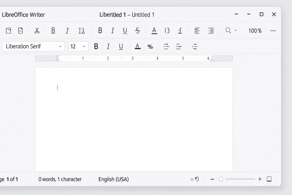 LibreOffice Writer 2025