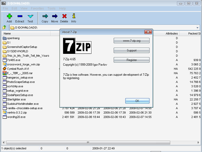 Descargar 7-zip gratis - 7-Zip 23.01 - Compresor de - Archivos