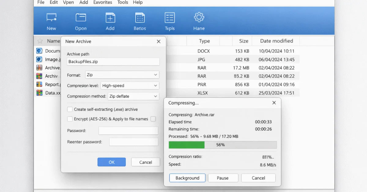 Bandizip 7.0 – Compresor de archivos rápido y moderno para Windows
