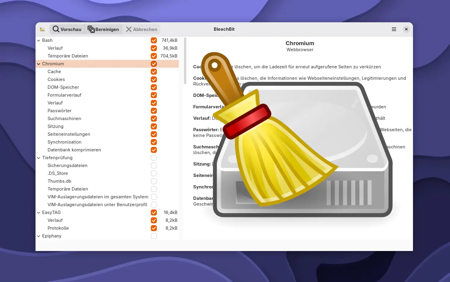 BleachBit 4.6.0 – Limpiador de sistema libre y seguro multiplataforma