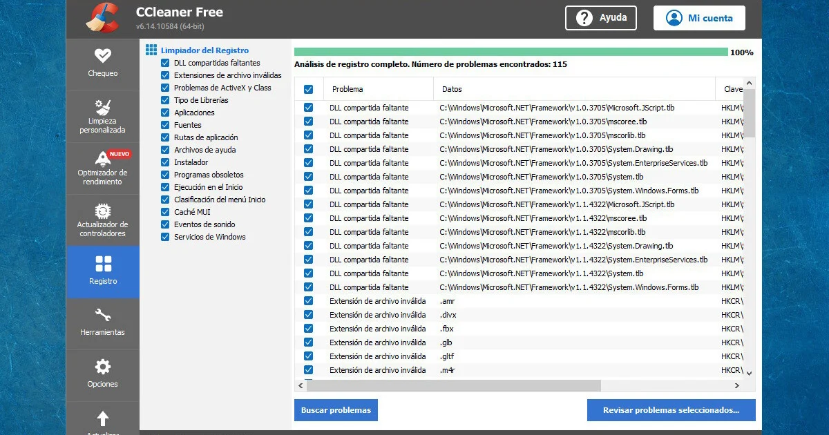 CCleaner 7.03.1120 – Herramienta de limpieza y optimización del sistema