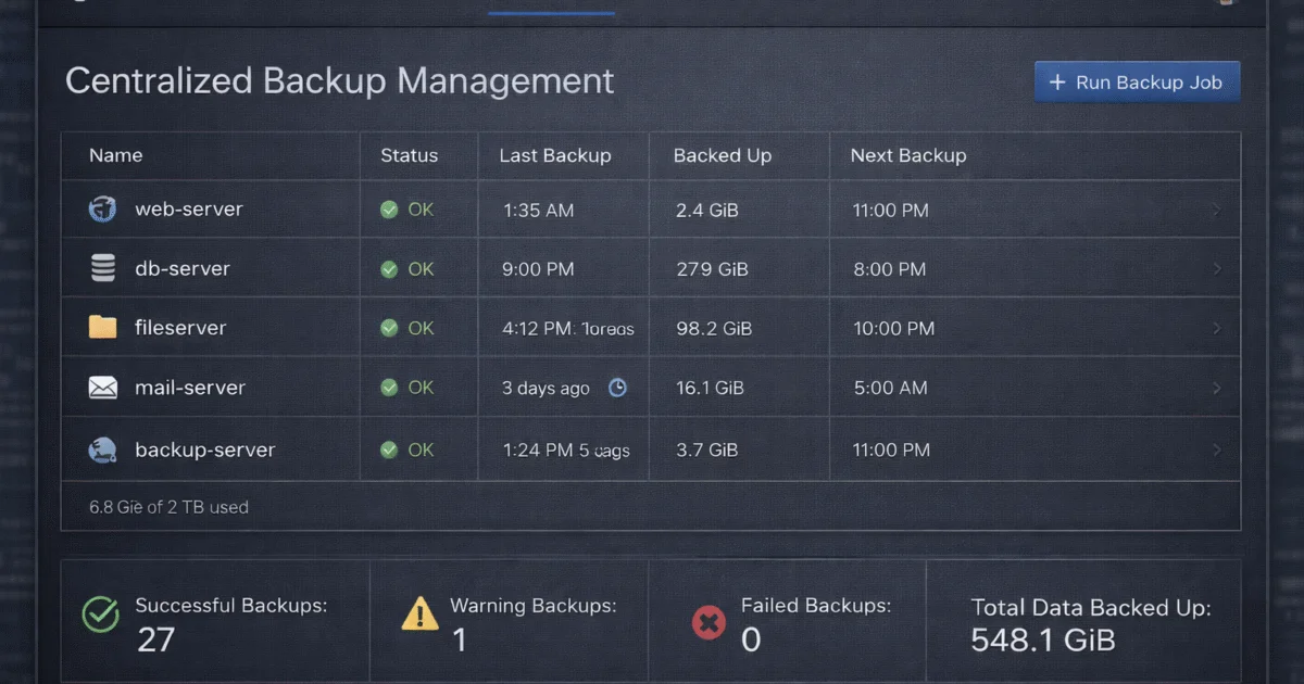 Bacula Enterprise 14.0 – Copias de seguridad empresariales avanzadas para servidores