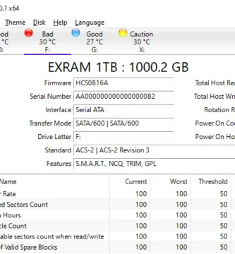 Crystaldiskinfo descargar - CrystalDiskInfo 9.2.3 – Analizar estado - Crystaldiskinfo