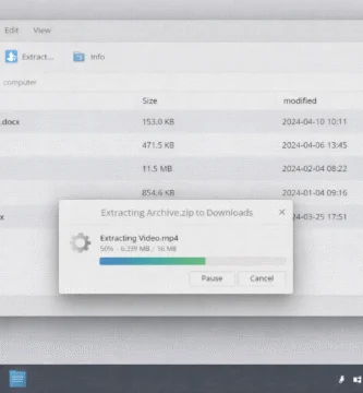 Compresor linux gnome - File Roller 44 - Gestor - Roller