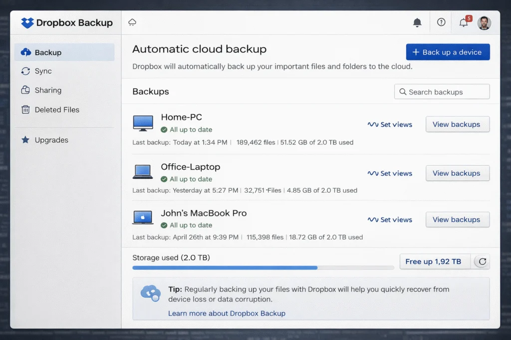 Backup dropbox - Dropbox Backup 2025 - Copias - Dropbox