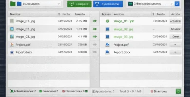 Sincronizacion de archivos - FreeFileSync 13.7 - Sincronización y - Freefilesync