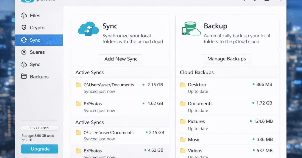 pCloud Backup – Copias de seguridad automáticas en la nube con control total