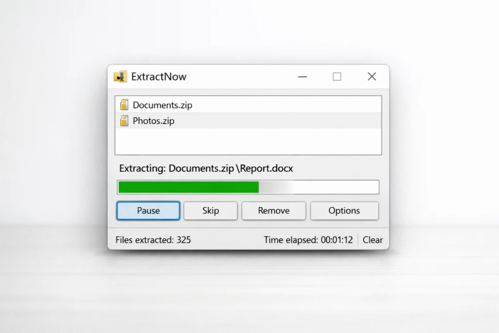 Descargar extractnow gratis - ExtractNow: extraer archivos comprimidos fácilmente