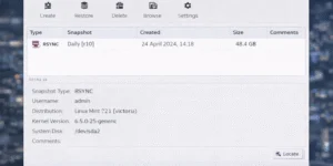 Restaurar sistema linux - Timeshift 24.01 - Restauración del - Sistema