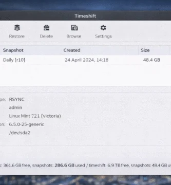 Restaurar sistema linux - Timeshift 24.01 - Restauración del - Sistema