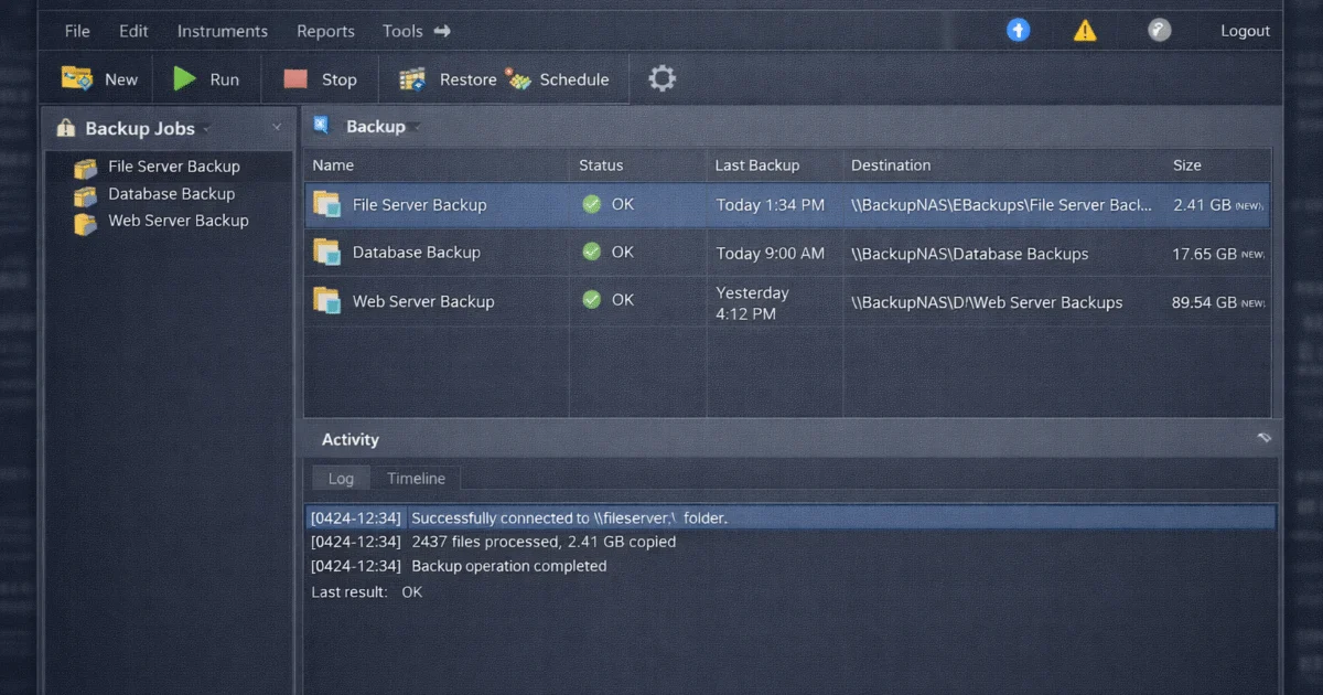 Uranium Backup 10.9 – Copias de seguridad profesionales para Windows