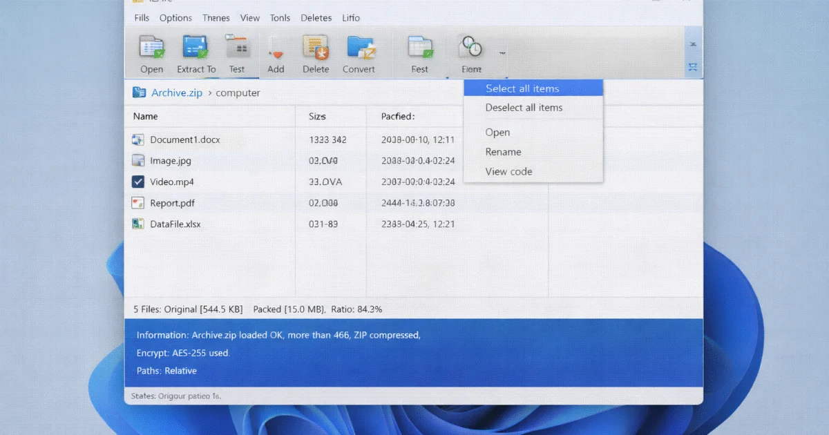 IZArc gratis Windows compresor – Programa para comprimir y descomprimir archivos