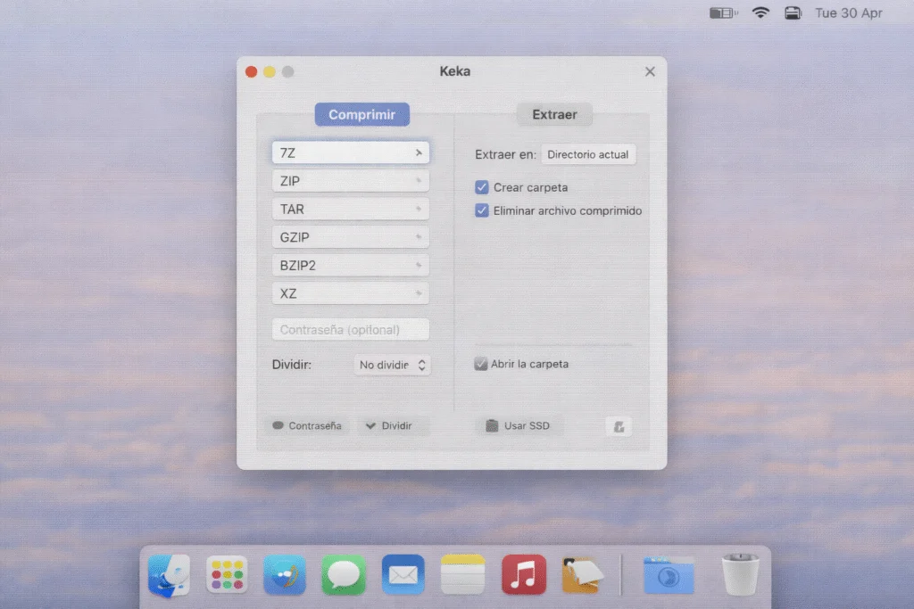 Keka compresor - Keka - Compresor y descompresor - Archivos