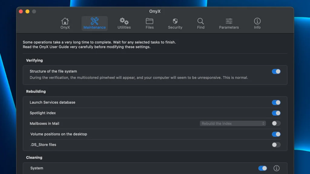 Onyx descargar - OnyX 4.5.0 – Descargar gratis - Onyx