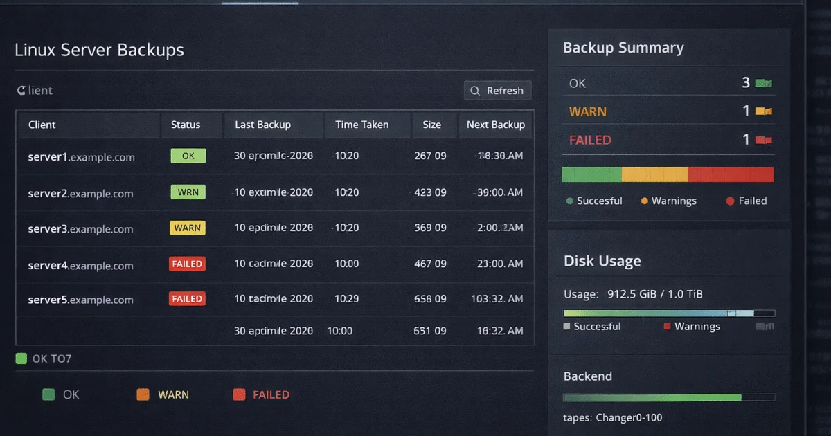 Amanda Backup 3.5.4 – Copias de seguridad centralizadas para servidores Linux