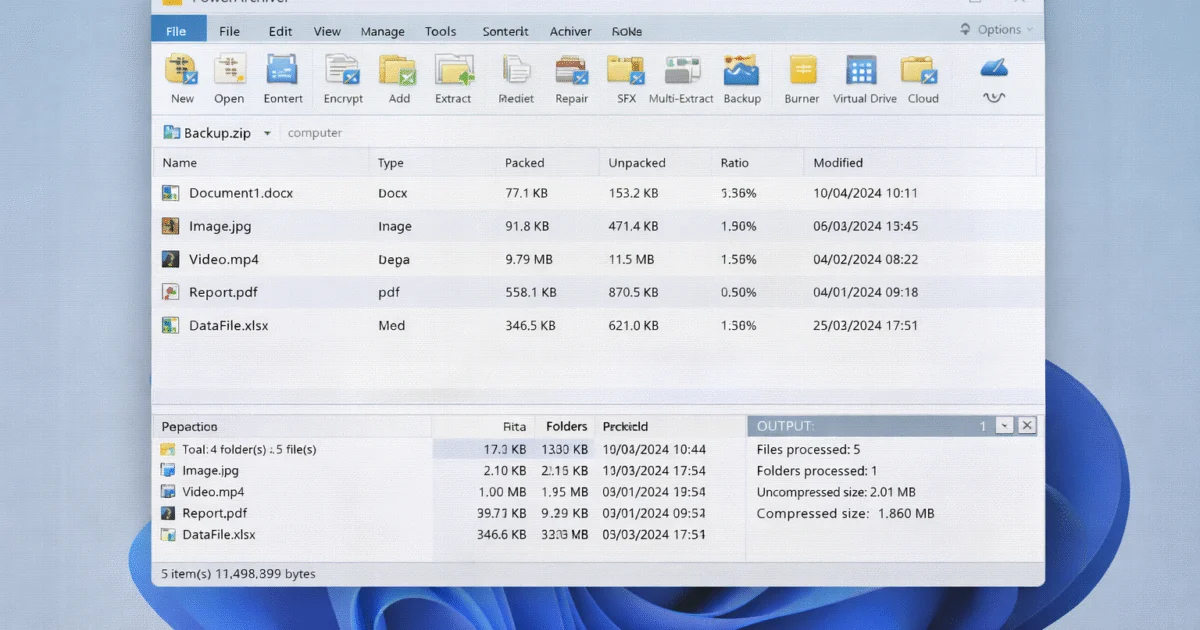 ZipGenius gratis Windows compresor – Programa clásico para archivos ZIP