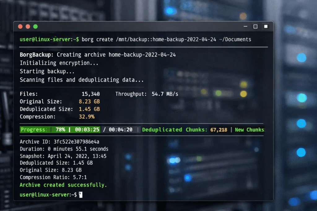 Restic backup cifrado - Restic 0.16.4 - Copias de - Restic