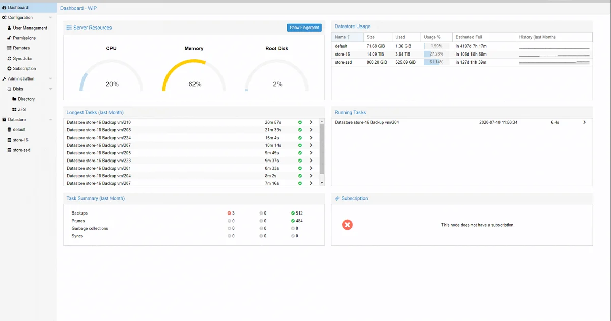 Proxmox Backup Server 3.1 – Sistema de backup para virtualización