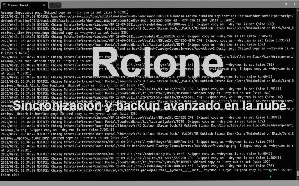 Rclone 1.65.2 - Rclone 1.65.2 – Sincronización y backup avanzado en la nube - Rclone