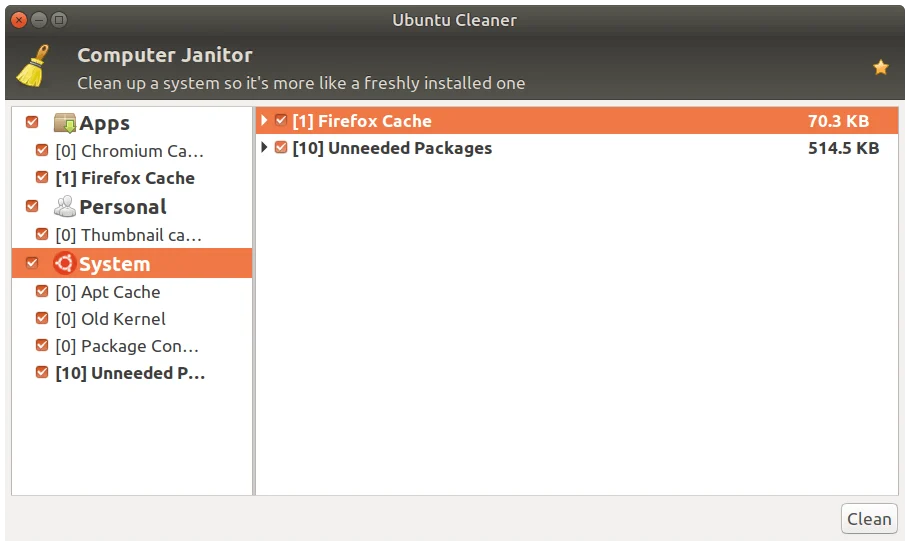 Ubuntu cleaner descargar - Ubuntu Cleaner 1.1.0 – Descargar - Ubuntu