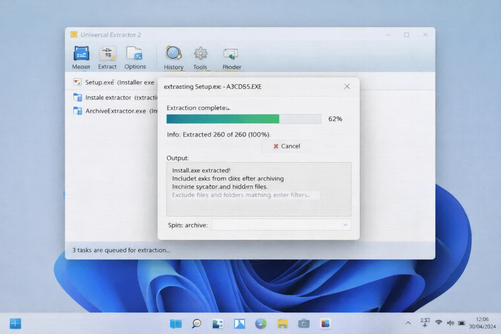 Extraer archivos exe - Universal Extractor - Extrae cualquier - Universal