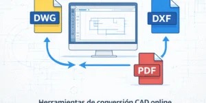 Convertir dwg online - Herramientas de conversión CAD online - Convertir